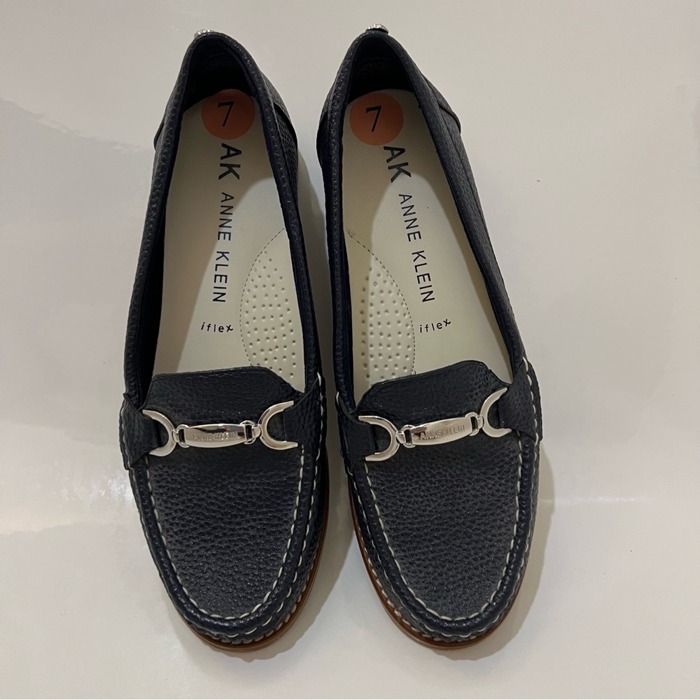 Anne Klein Women's Blue Loafers